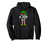 Matching Family I'm The K-Pop Elf Christmas Pullover Hoodie