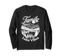 Matching Family Lake Vibes Vacation Trip to The Lakes Long Sleeve T-Shirt