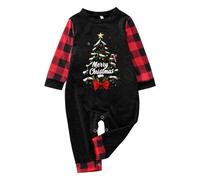 Matching Family Pajamas Set,Christmas Sleepwear Long Sleeve Reindeer Pajamas Set PJs Xmas Festival Party Holiday Nightwear Soft Comfortable Loungewear for Dad Mom Kids Baby