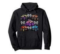 Matching Family Race Day Trucks Pullover Hoodie