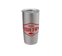 Matching Fish Fry Friday Stainless Steel Insulated Tumbler