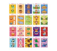 Matching Game Cards, Erasable Material Advantage, Educational "Find The Difference" Activity for Early Learning, Cognitive Development, and Visual Skills Training for Kids, 8.27 x 5.83 inches