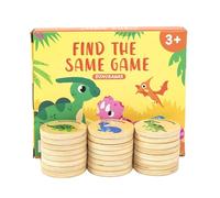 Matching Game Dinosaur Toys - Educational Puzzle Memory Game For Kids | Board Enhances Cognitive Skills Fun Learning Activity, Includes Dinosaur Pieces For Children Ages 4-8, Perfect For Home