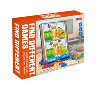 Matching Game | Seek Difference Challenge Game | Interactive Educational Funny Kids Toys for Hand-Eye Coordination Home Playtime Develop Skills School Boy Girl Home Travel Preschoolers