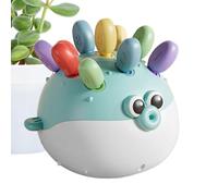 Matching Game Toy - Color Number Learning Activity, Interactive Shape Puzzle | ABS Educational Fine Motor Skills Development, Safe Game for Boys Girls Home Travel Preschool Classroom Family Pl