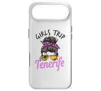 Matching Girls Trip Tenerife Messy Hair Bun Case for iPhone Air