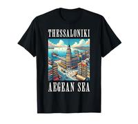 Matching Greek and Greece Thessaloniki T-Shirt