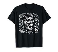 Matching Group Book Club for Beach Babes who Love Reading T-Shirt