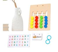 Matching Letter Game Interactive 2-in-1 Educational Wooden Matching Toys