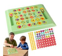 Matching Memory Game | Animal Fruit Theme Remember Toy | Board Game | for Cognitive Boosting Boys and Girls Family Preschool Kindergarten Classroom Early Education