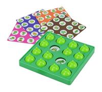 Matching Memory Game for Kids - Interactive Memory Chess Toy, Wooden Educational Board Game with Sturdy Color-Matching Pegs, Travel-Friendly Brain Trainer, Ideal for Home School Workplace