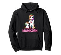 Matching Mom And Baby Child Unicorn Pullover Hoodie