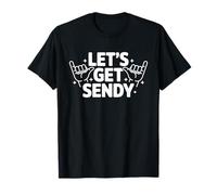 Matching Outfit Besties Trip Vacation Crew Let´s Get Sendy T-Shirt