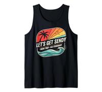 Matching Outfit Friends Trip Vacation Crew Let´s Get Sendy Tank Top