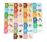 Matching Paper Cards,Kids Letters Learning Matching Cards - Logical Thinking Counting Educational Toy for 1.5-6 Years Old Boys Toddler Preschoolers Girls