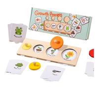 Matching Puzzle Game Set | Parent-Child Interactive,English Words Learning Matching Puzzle Game | for Boys Girls Preschoolers Home Classroom Travel Kindergarten