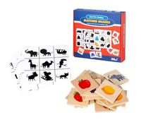 Matching Puzzle: Outline Activity Kit, Learning đi Set, Early Childhood Sorting Board, Educational Puzzle Puzzle | Couple Visual Puzzle to Use