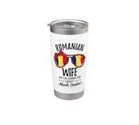 Matching Romanian Wife Stainless Steel Insulated Tumbler