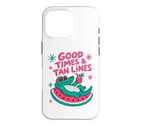 Matching Summer Vacation Good Times & Tan Lines Case for iPhone 16 Pro