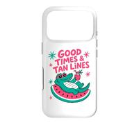 Matching Summer Vacation Good Times & Tan Lines Case for iPhone 17 Pro