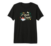 Matching Teacher School Picture 6th Grade Crew Premium T-Shirt