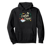 Matching Teacher School Picture English Crew Pullover Hoodie