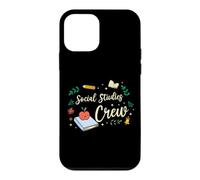 Matching Teacher School Picture Social Studies Crew Case for iPhone 12 mini