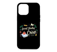 Matching Teacher School Picture Social Studies Crew Case for iPhone 12 Pro Max