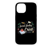 Matching Teacher School Picture Social Studies Crew Case for iPhone 14