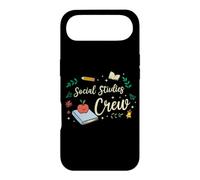 Matching Teacher School Picture Social Studies Crew Case for iPhone Air