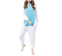 Matching Xmas Pjs for Family Stitch Pajamas Christmas Onesies for Women Cartoon One Piece Pajamas Bodysuit Carnival Costume Warm Fluffy Loungewear Fit Unisex Adult Onesie Pajamas Halloween Onesie