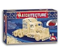 Matchitecture Trailer Truck Matchstick Kit