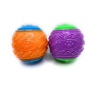 MATCHLESS Dog Beautiful New Amazing Scooby-Doo Durable Squeaky set of 2 Ball Play Fun Enjoyment Gift-Assorted, for All Breed Sizes