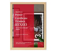 MatchLexx Modern 40x60CM Poster, Photo,Print Poster Photo Frame various sizes Wooden frames Ideal Home or Office Decor (40x60CM (15.7" x 23.6"), PINE)