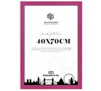 MatchLexx® Modern Pink Finish HD Clear Perspex | Poster Picture Frame (70 x 40 CM) - 15 x 27 Inch | 400 x 700 mm Frames Puzzle Frames Portrait/Landscape Display Rectangle 40 X 70cm