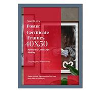 MatchLexx Modern Poster, Photo, 40x50 cm jigsaw puzzle Print Poster Photo Frame Plexi (Non-Glass) various sizes Wooden frames Ideal Home or Office Decor (40x50CM (15.7" x 19.7"), DARK GREY)