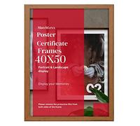 MatchLexx® Modern Poster, Photo, 40x50 cm jigsaw puzzle Print Poster Photo Frame various sizes Wooden frames Ideal Home or Office Decor (40x50CM (15.7" x 19.7"), WALNUT)