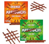 Matchmakers Chocolate Sticks Mixed - Zingy Orange & Mint Flavours Box 120g - Perfect for Christmas (2 x Mixed)
