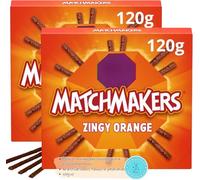 Matchmakers Chocolate Zingy Orange Box 120g (Pack Of 2)