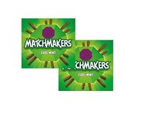 Matchmakers Cool Mint Chocolate Box 2 x 120g - Refreshing Mint Chocolate Sticks, Perfect for Sharing, Gifting & Christmas Treats