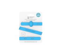 Matchstick Monkey, Antimicrobial Silicone Multi-Use Product Holder Strap for Teether, Bottle and more in Stroller, Car and Highchair, 3 Months Old+, 55 cm, Blue