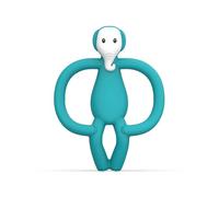 Matchstick Monkey, Antimicrobial Silicone Teether & Gel Applicator, Easy To Grip, BPA Free, 3 Months Old+, 11 cm, Echo Elephant