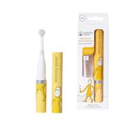 Matchstick Monkey Baby Electric Sonic Toothbrush, Antimicrobial Protection, Suitable from 3 Months, Orange