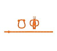 Matchstick Monkey Baby Teething Gift Set, Silicone Teethers & Soother Clip | Complete Teething Gift Set With Silicone Teething Toy, Ring And Soother Clip For Gum Relief And On-The-Go Convenience