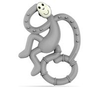 Matchstick Monkey Mini Monkey Teether - Grey