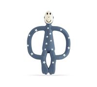 Matchstick Monkey, Original Teether & Gel Applicator, Antimicrobial Silicone Teething Toys for Baby, Easy to Grip, BPA Free, 3 Months Old+, 10.5 cm, Stars