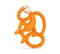 Matchstick Monkey Original Teether with Gel Applicator, Purple | Silicone Baby Teether With Textured Bumps For Teething Relief, Teething Toy For Easy Application Of Teething Gel
