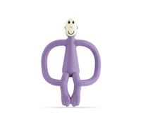 Matchstick Monkey Original Teether with Gel Applicator, Purple | Silicone Baby Teether With Textured Bumps For Teething Relief, Teething Toy For Easy Application Of Teething Gel