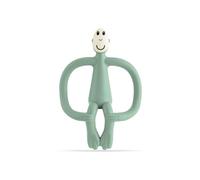 Matchstick Monkey Teething Toy for Baby, Stimulates and Massages Sore Gums, 3 Months Old+, Mint Green