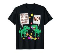 Mate, Did You eat the Last Unicorn British Funny Dinosaur Value Graphic T-Shirt